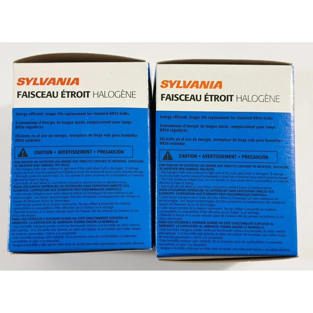 SYLVANIA‎ 35PAR30LN/CAP/SPL/NSP Light Bulbs LOT OF 2